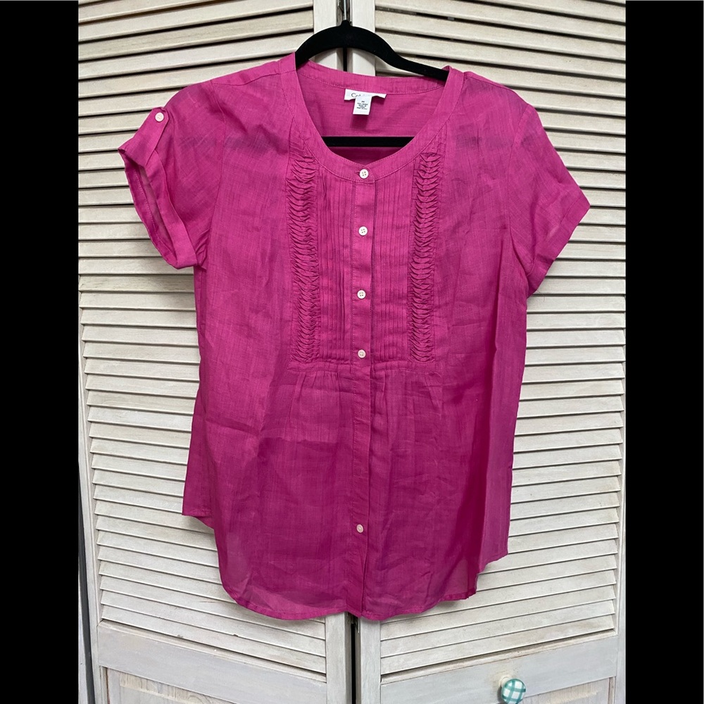 Calvin Klein Linen Top